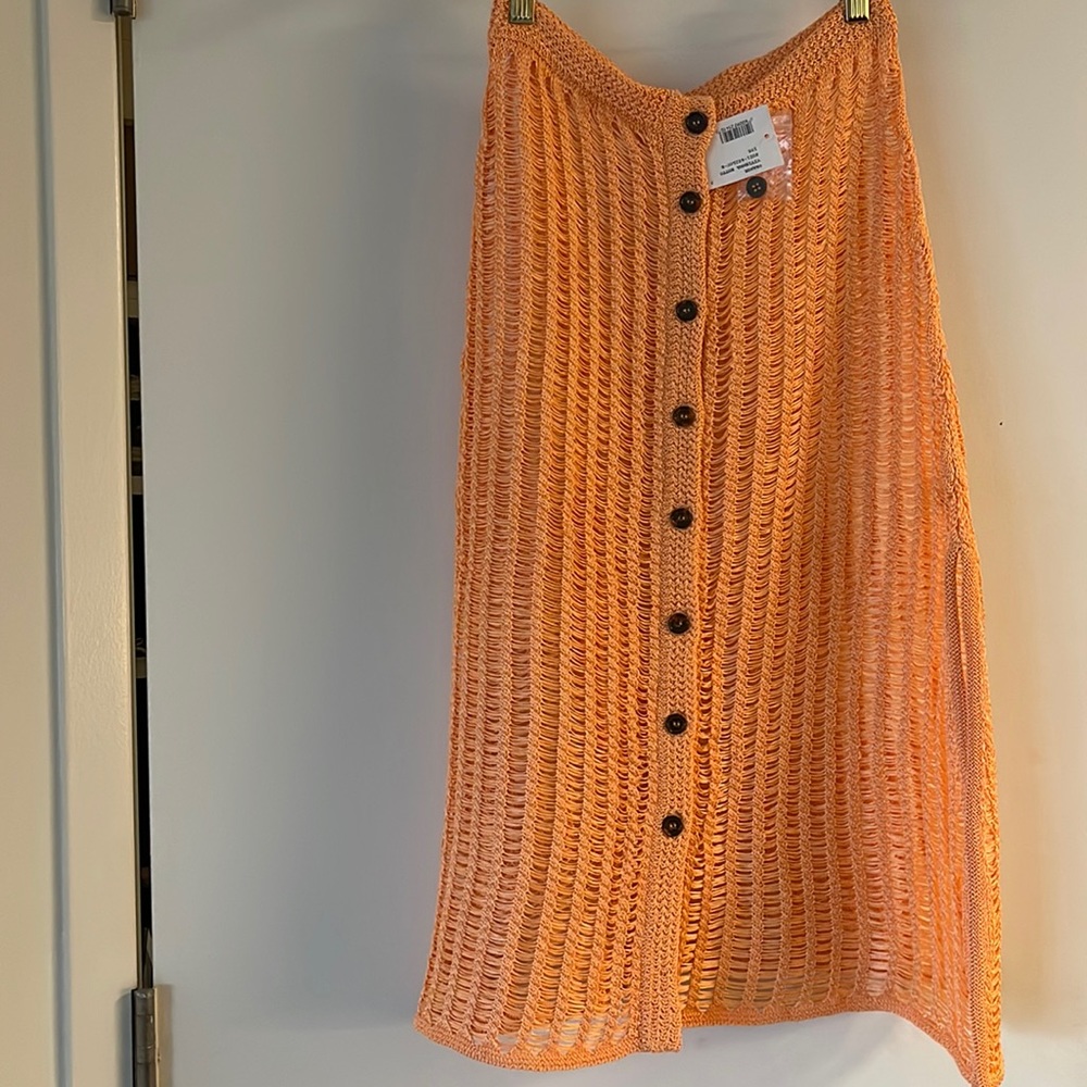 Beach midi skirt